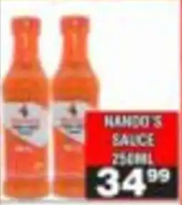 Advance Cash n Carry Hando's Sauce offer