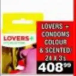Advance Cash n Carry Lovers Condoms Colour & Scented offer