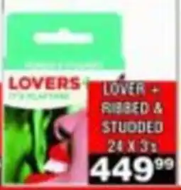 Advance Cash n Carry LOVERS Ribbed & Studded offer