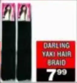 Advance Cash n Carry Darling Yaki Hair Braid offer