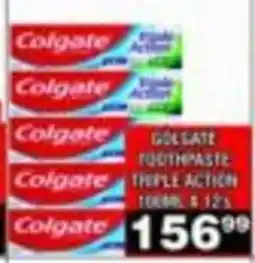 Advance Cash n Carry Colgate Toothpaste Triple Action offer