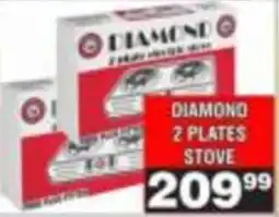Advance Cash n Carry Diamond 2 Plates Stove offer