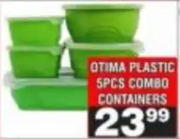 Advance Cash n Carry OTIMA PLASTIC CONTAINERS offer