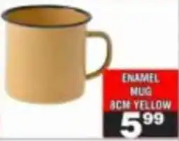 Advance Cash n Carry ENAMEL MUG 8CM YELLOW offer