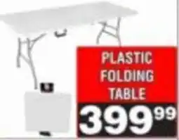 Advance Cash n Carry Plastic Folding Table offer
