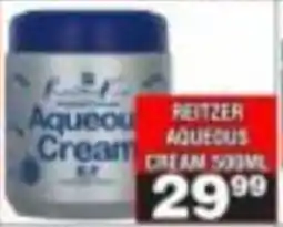 Advance Cash n Carry Reitzer Aqueous Cream offer
