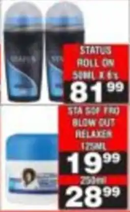 Advance Cash n Carry STATUS ROLL ON offer