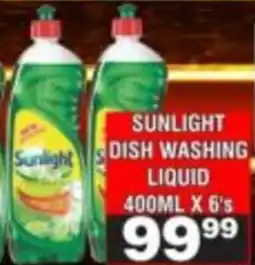 Advance Cash n Carry Sunlight Dish Washing Liquid offer