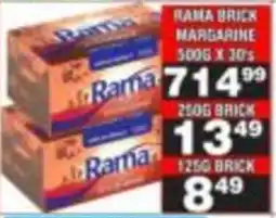 Advance Cash n Carry Rama Brick Margarine offer