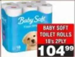 Advance Cash n Carry Baby Soft Toilet Rolls offer