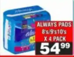 Advance Cash n Carry ALWAYS PADS offer