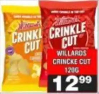 Advance Cash n Carry Willards Crinkle Cut offer
