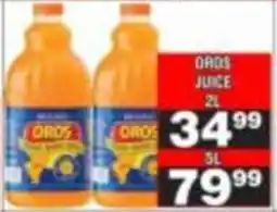 Advance Cash n Carry OROS JUICE offer