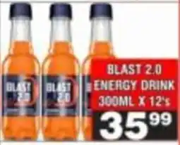 Advance Cash n Carry Blast 2.0 Energy Drink offer