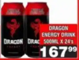 Advance Cash n Carry Dragon Energy Drink offer