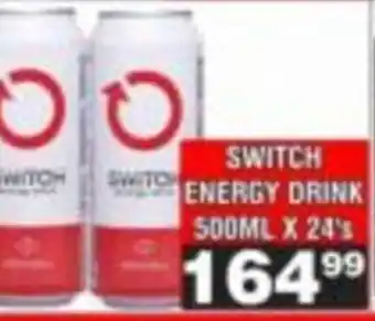 Advance Cash n Carry SWITCH ENERGY DRINK offer