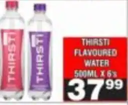 Advance Cash n Carry Thirsti Flavoured Water offer