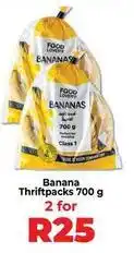 Food Lover's Market Lovers+ - banana thriftpacks offer