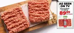 Food Lover's Market Ground beef offer