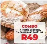 Food Lover's Market Rustic baguette, sourdough loaf offer