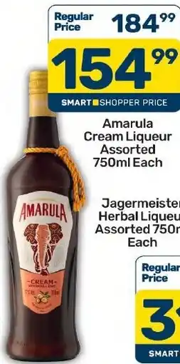 Pick n Pay Hypermarket Amarula Cream Liqueur Assorted offer