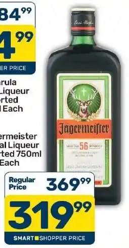 Pick n Pay Hypermarket Jagermeister Herbal Liqueur Assorted offer