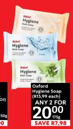 Oxford Freshmarket Oxford Hygiene Soap offer