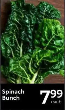 Oxford Freshmarket Spinach Bunch offer
