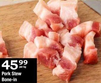Pork Stew Bone-in