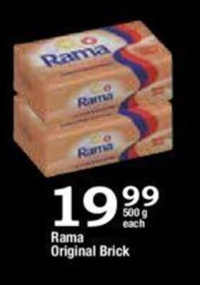 Oxford Freshmarket Rama Original Brick 500g offer