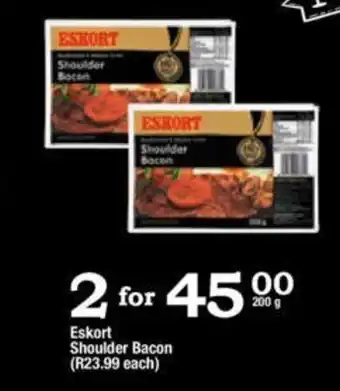 Oxford Freshmarket Eskort Shoulder Bacon 2x200g offer