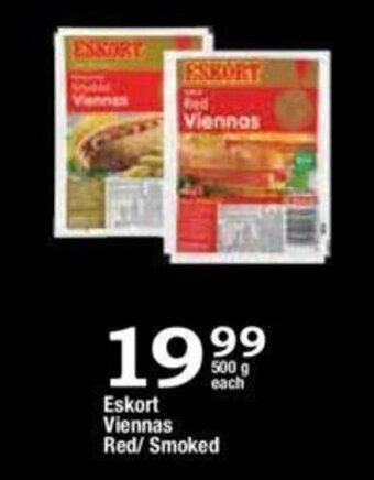 Eskort Viennas Red/Smoked 500g