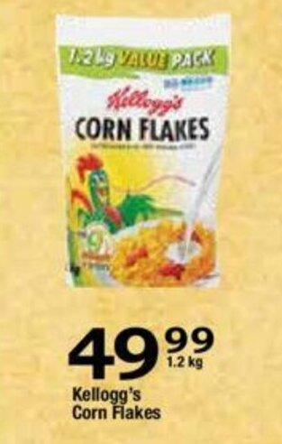 Oxford Freshmarket Kellogg's Corn Flakes 1.2kg offer