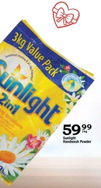 Sunlight Handwash Powder 3kg