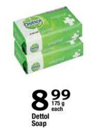 Oxford Freshmarket Dettol Soap 175g offer