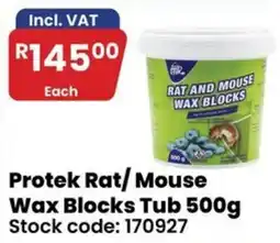 Africa Cash and Carry Protek Rat/Mouse Wax Blocks Tub offer