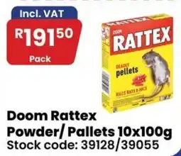 Africa Cash and Carry Doom Rattex Powder/Pallets offer