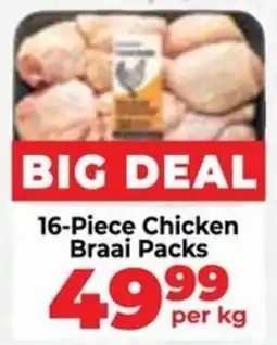 Food Lover's Market 16-Piece Chicken Braai Packs offer