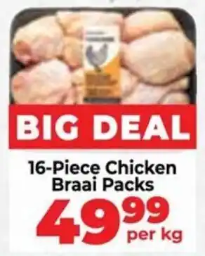 16-Piece Chicken Braai Packs