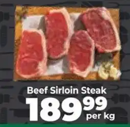 Food Lover's Market Beef Sirloin Steak offer