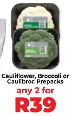 Food Lover's Market Cauliflower, Broccoli or Caulibroc Prepacks offer