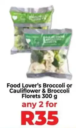 Food Lover's Market Food Lover's Broccoli or Cauliflower & Broccoli Florets offer