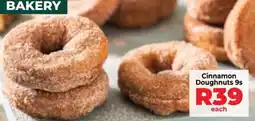 Food Lover's Market Cinnamon Doughnuts offer