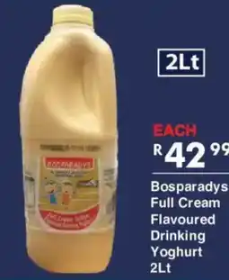 President Hyper Bosparadys Full Cream Flavoured Drinking Yoghurt offer