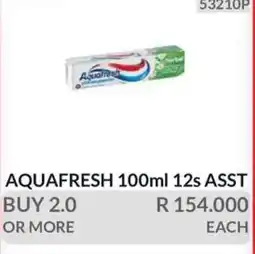 KitKat Cash and Carry AQUAFRESH 100ml offer