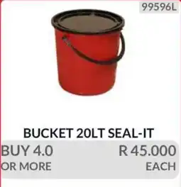 KitKat Cash and Carry BUCKET 20LT SEAL-IT offer