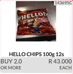 KitKat Cash and Carry HELLO CHIPS offer