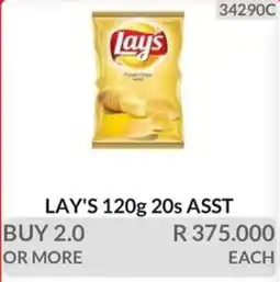 KitKat Cash and Carry LAY'S 120g 20s ASST offer