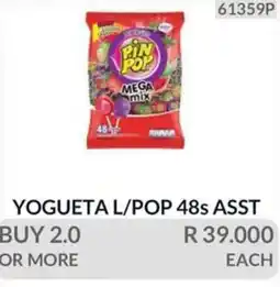 KitKat Cash and Carry YOGUETA L/POP 48s ASST offer