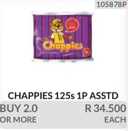 KitKat Cash and Carry Chappies 125s 1P ASSTD offer